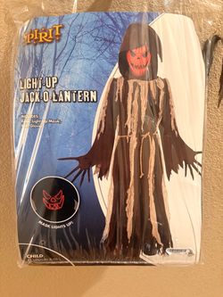 Light up Jack o lantern costume