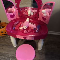 lil girls vanity