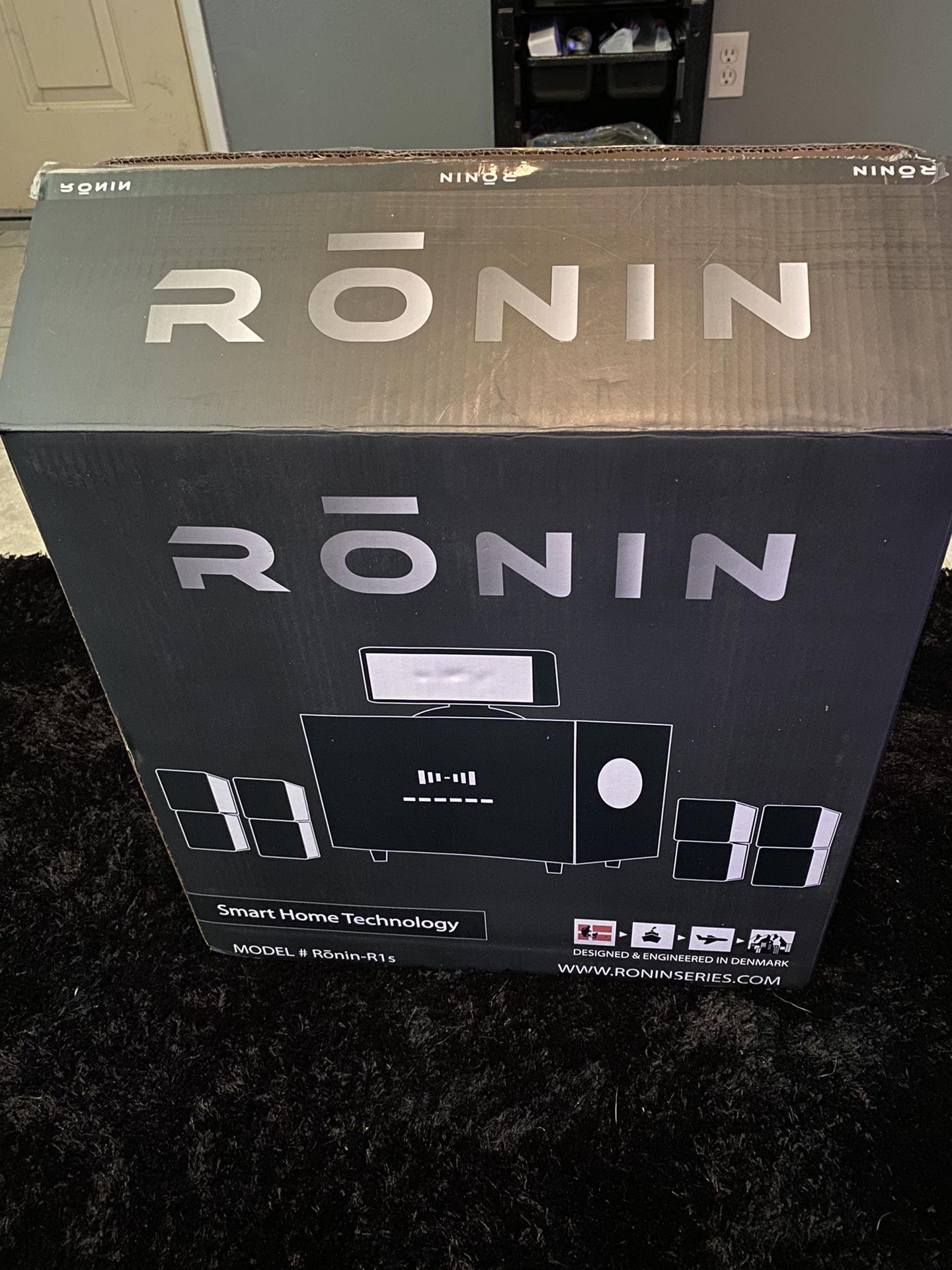 Ronin smart home technology home theater.