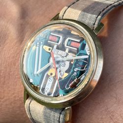 Accutron Bulova Spaceview Watch Great Original Condition Beautiful Piece!