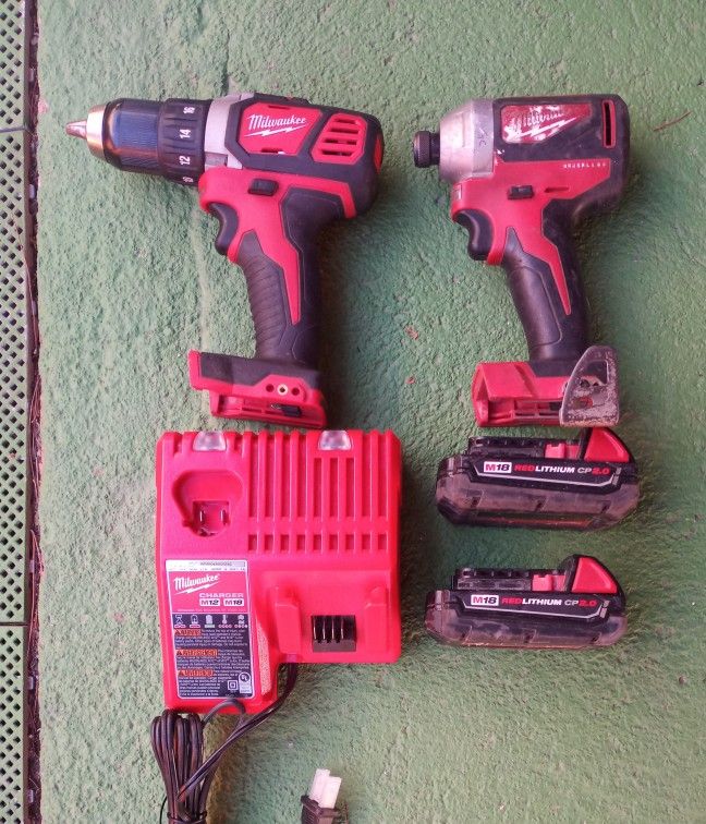 Milwaukee M18 Combo Kit $110 Still In Good Condition