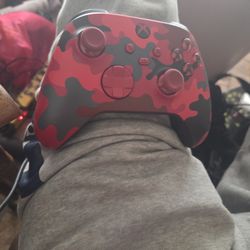 Red Camo Cbox Controller 