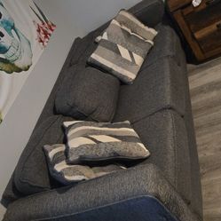 2 Grey Rooms To Go Couches.