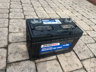 Marine batteries excellent condition