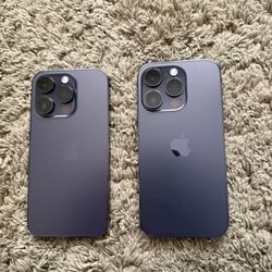 Phone 14 Pro 128GB (2 phones) - Unlocked - Deep Purple