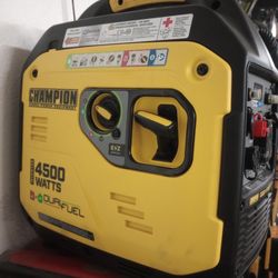 Generador Champions 4500 Watts Súper Quiet