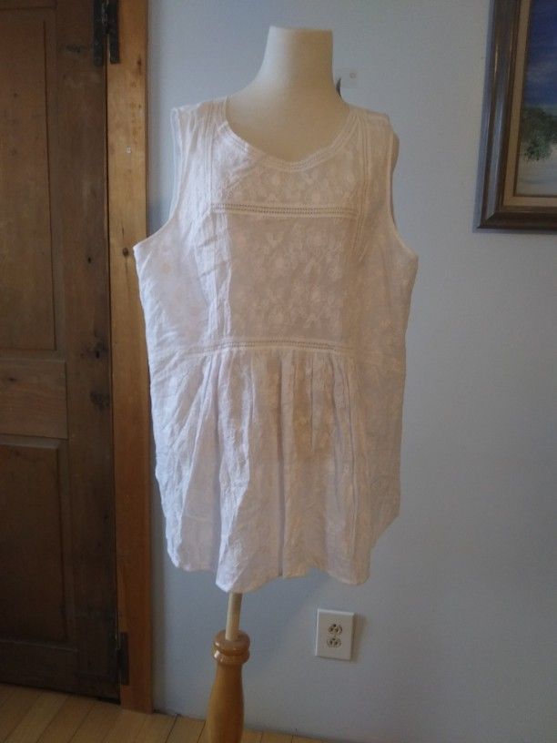 Net Lane Bryant Cotton Top Size 16