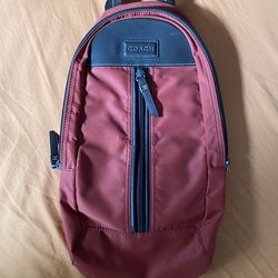 Coach Bags Varick Nylon / Sling Bag. ORN F70692