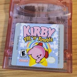 Kirby Tilt And Tumble Gameboy Advance 