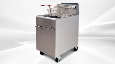 70 lbs NSF Restaurant natural gas fryer HFRF-150B-NG DCF5-NG