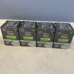 4 Twin Packs Packs Of Dove Men Care Soap Bar Bundle 