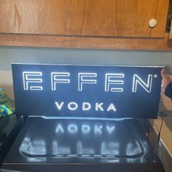Effen Vodka LED Sign
