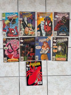 The Spectacular Spider-Man Comic Book Lot (9 Issues)