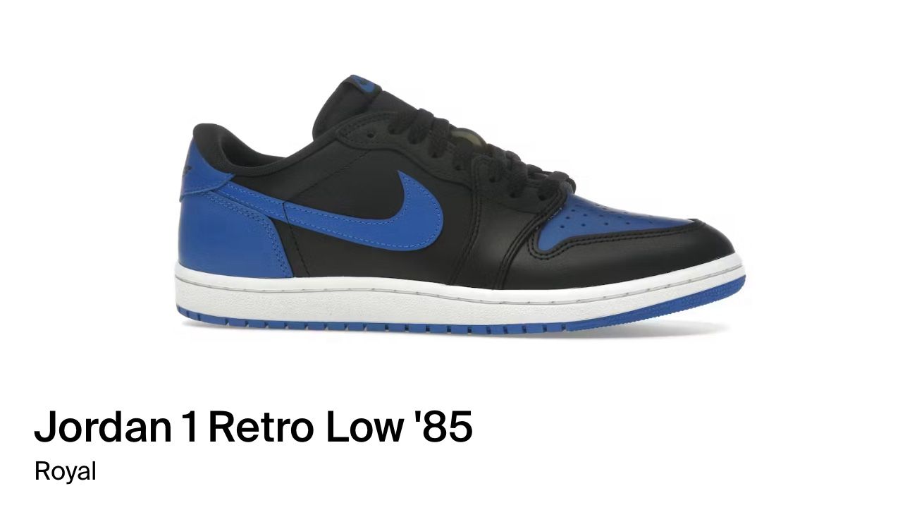 Jordan Royal 1 Low 85 Sz 9