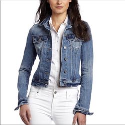 Paige Jean Jacket, Size S