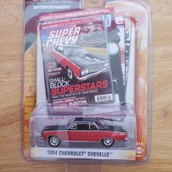 Greenlight Entertainment 1/64 Super Chevy 1964 Chevrolet Chevelle