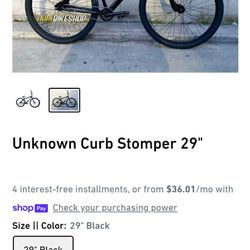 Unknown Curb Stomper 29 " 