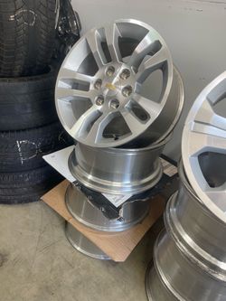 18” Chevy Factory Wheels 6Lug