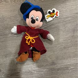 Vintage Disney Mickey Mouse beanbag toy