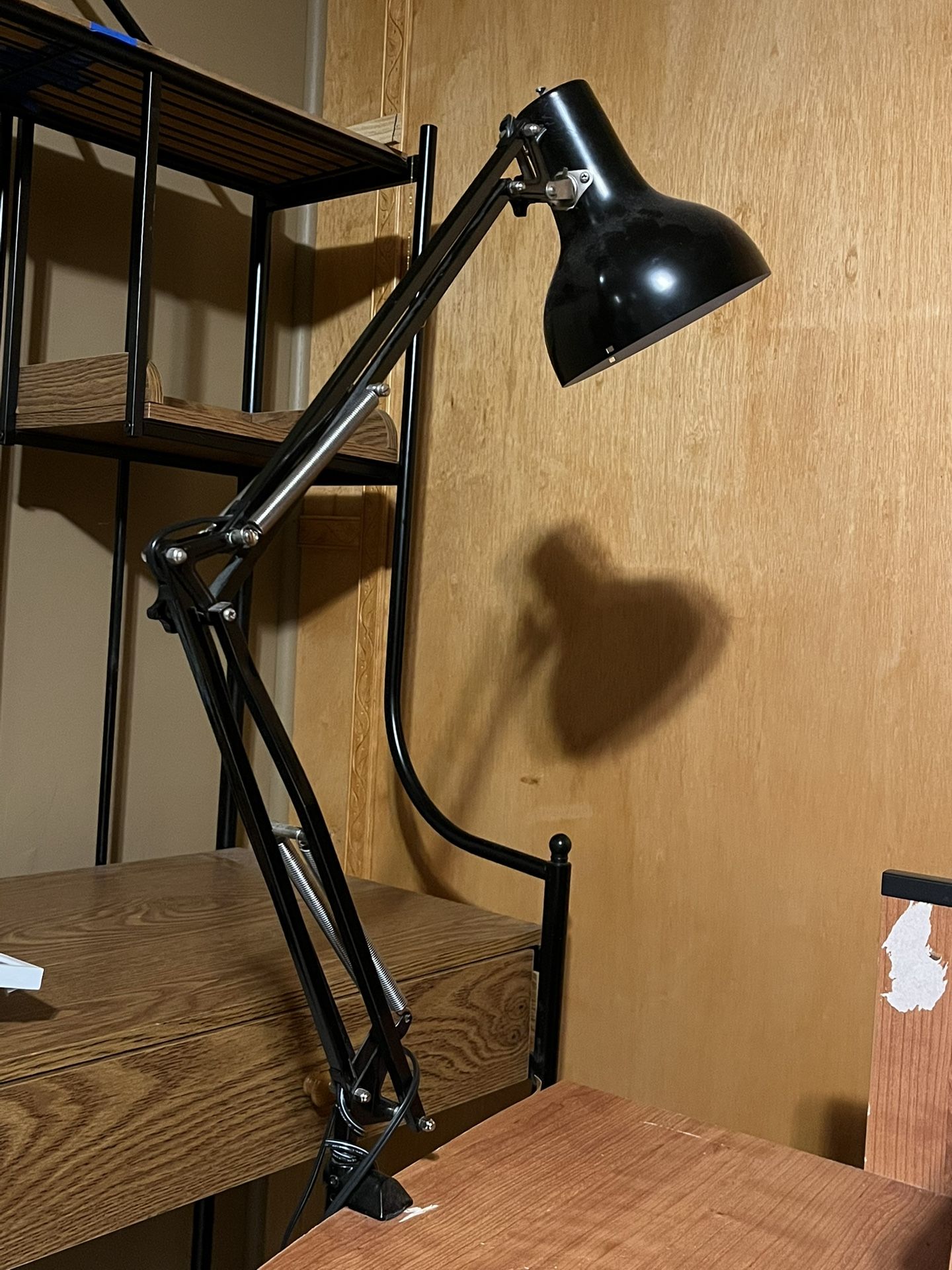 Black Adjustable Desk Lamp