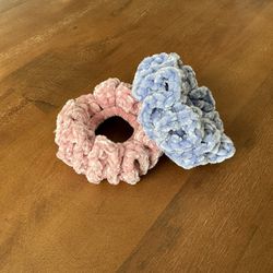 Homemade Crochet Projects - Hair Ties & Stuffed Animals