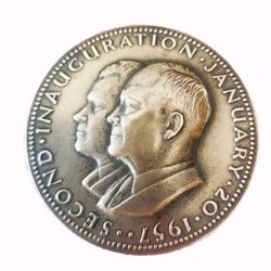 Eisenhower/Nixon Official Second Inauguration Bronze Medal