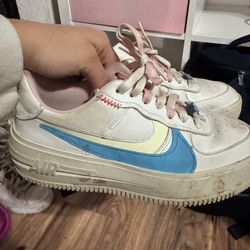 Nike Air Force 1 https://offerup.com/redirect/?o=UExULkFG.ORM 'Pastel'  size 8.5 women’s