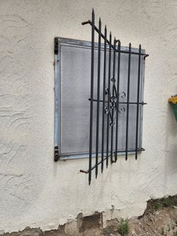 Rod Iron Security Window