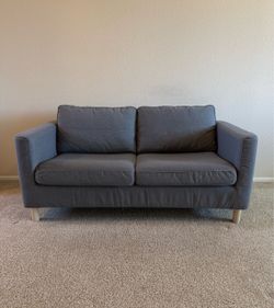 IKEA Loveseat Gray Fabric Two-Seat Sofa