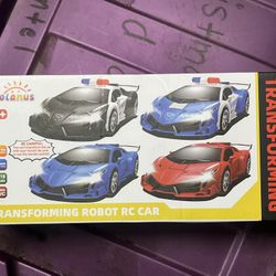 Transforming Robot RC Car
