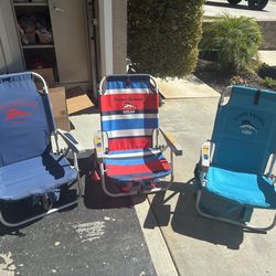 Beach Chairs, Tommy Bahama x3