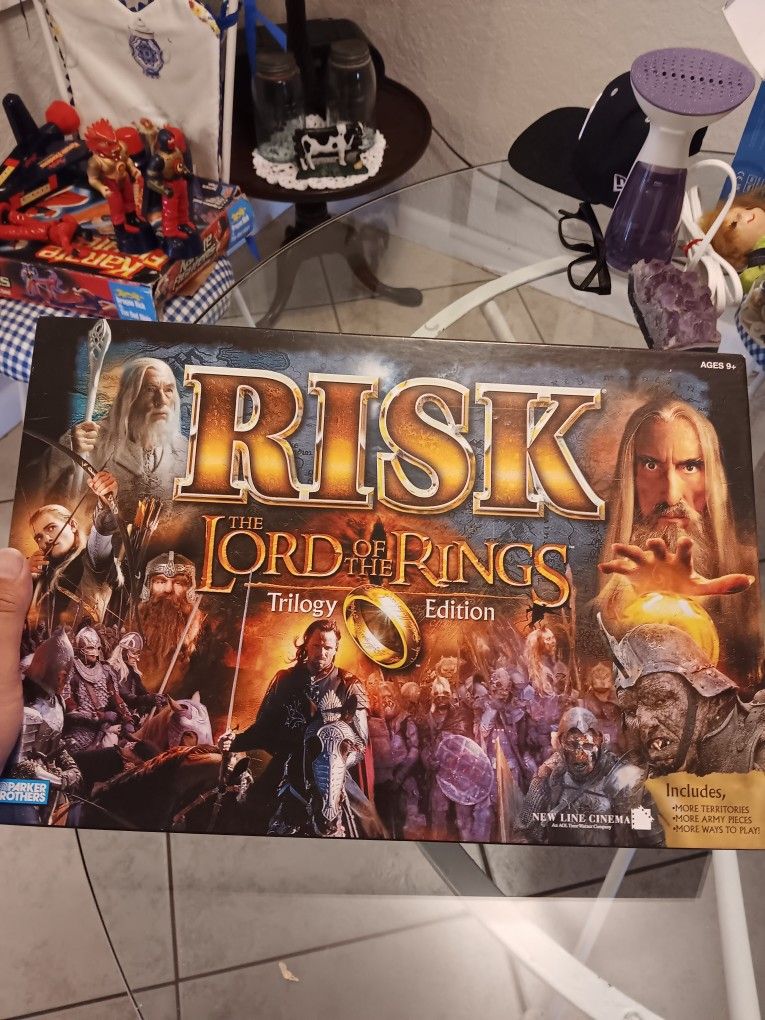 Risk Lord Of The Rings Trilogy Edition