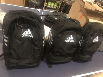 ADIDAS BRAND NEW BACKPACK ALL BLACK HALF OFF BRAND NEW