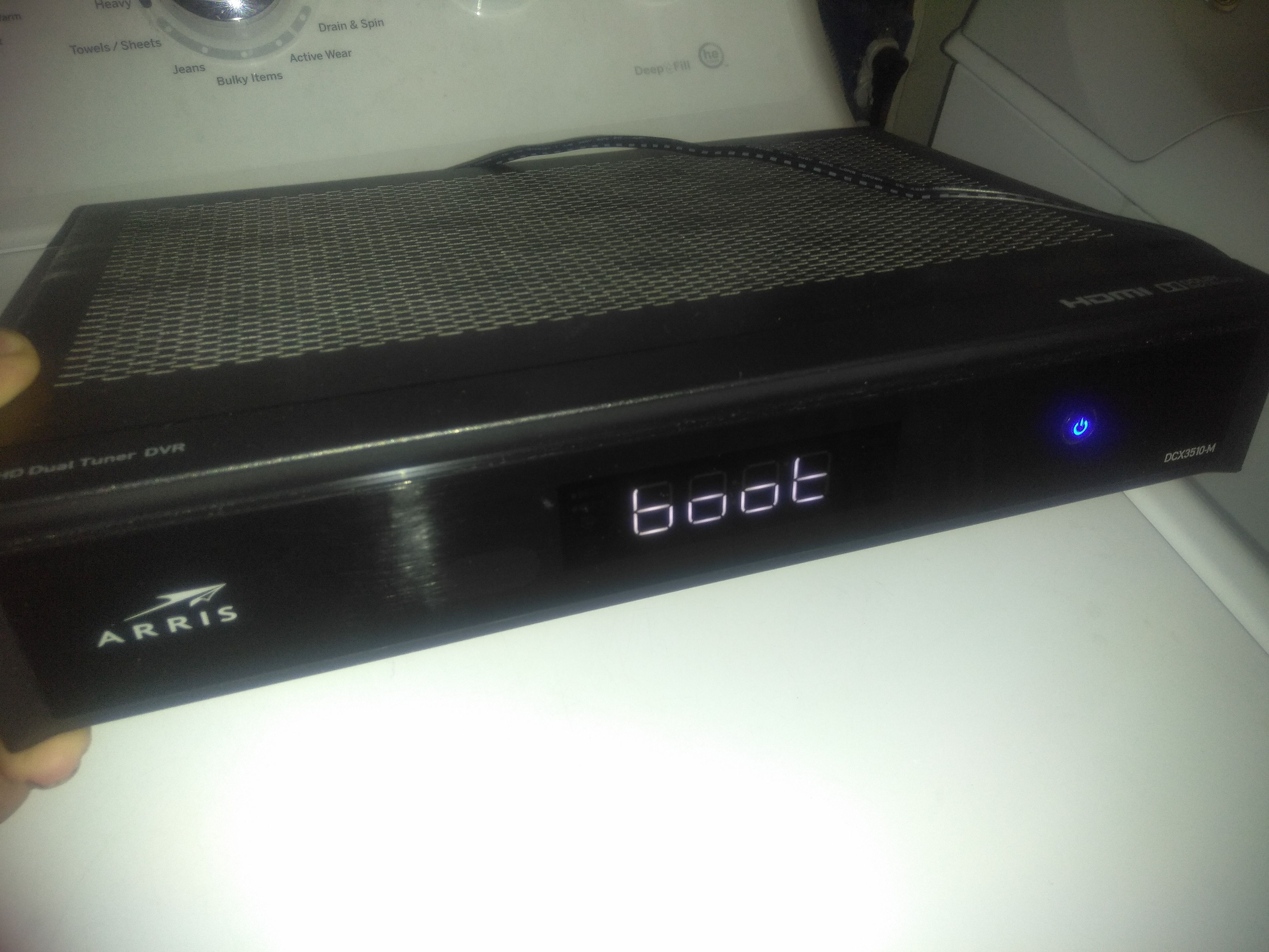 ARRIS DCX3520e-M DOLBY DIGITAL PLUS Cable Box