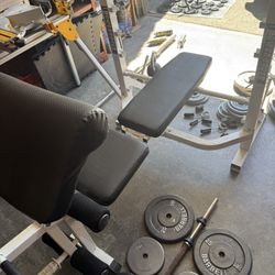 Olympic Weights Bench Press 