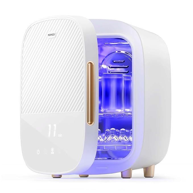 4-in-1 UV Cleaner and Dryer for Baby Bottles, 18L Bottle Cleaner and Dryer with Touch Control & Auto-Off Safety for Cup/Toothbrush/Beauty Tools/Tablew