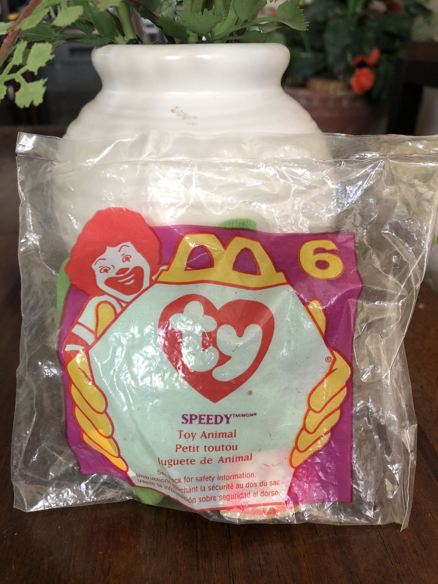 Mc Donald’s Teenie Beanie Babies Speedy