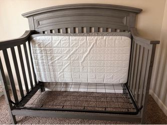 Crib and mattress