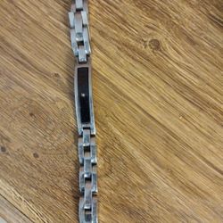 Men's Id Diamond Accent Braclet