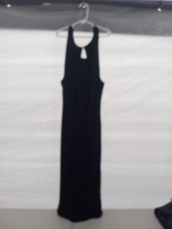 Women's Thick Black Dress