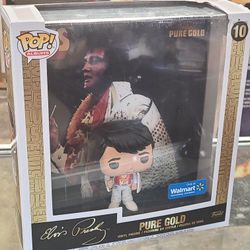 Funko Pop! Albums: Pure Gold Elvis Presley Figure #10 Exclusive Limited