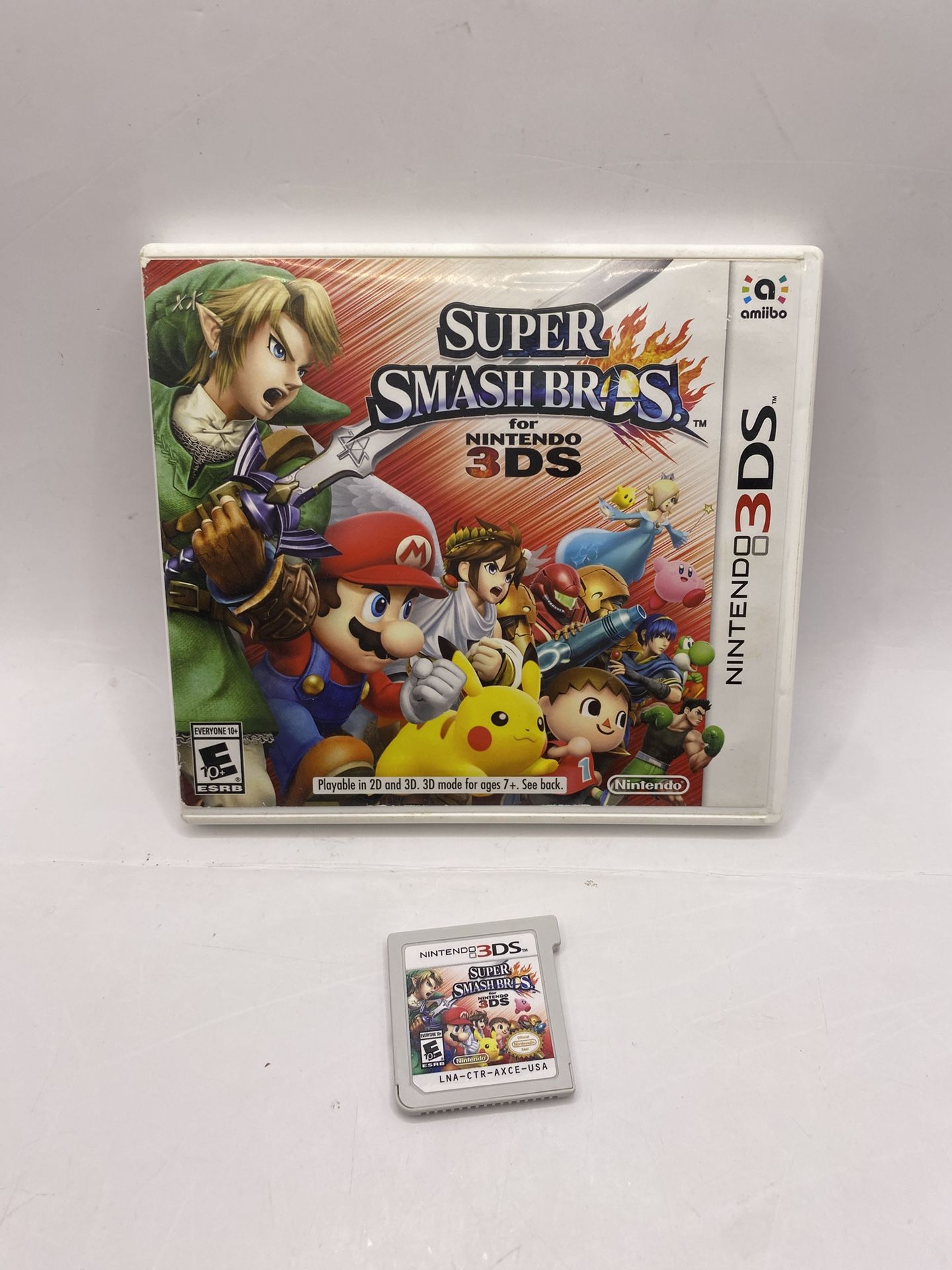 Super Smash Bros Nintendo 3DS CIB Complete No Manual - Tested
