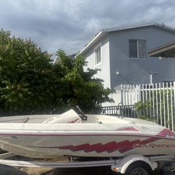 Sea Rayder Jet Boat Small Look Good Title Trailer