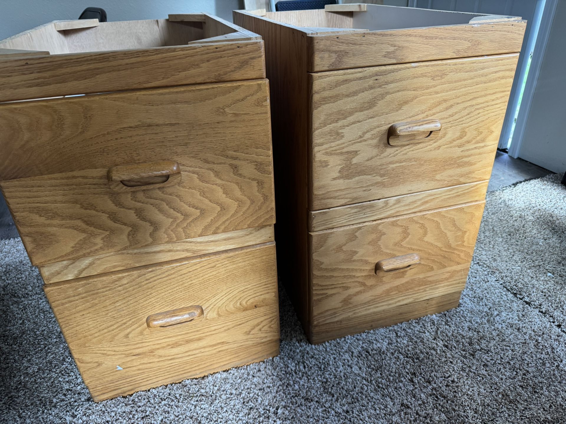 Wood Filing Cabinets