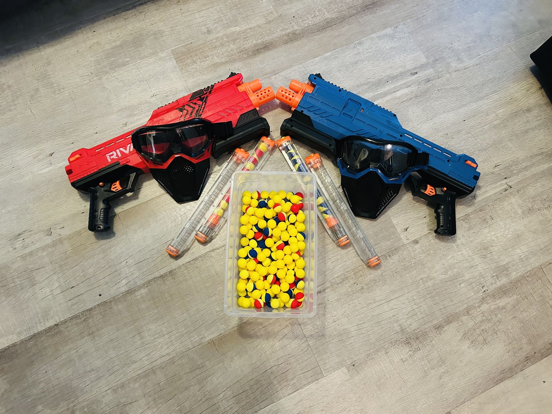 “Nerf Rival Battle Prep: Ready for Action”