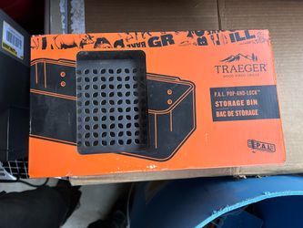 New Traeger P.A.L. Pop-And-Lock Storage Bin