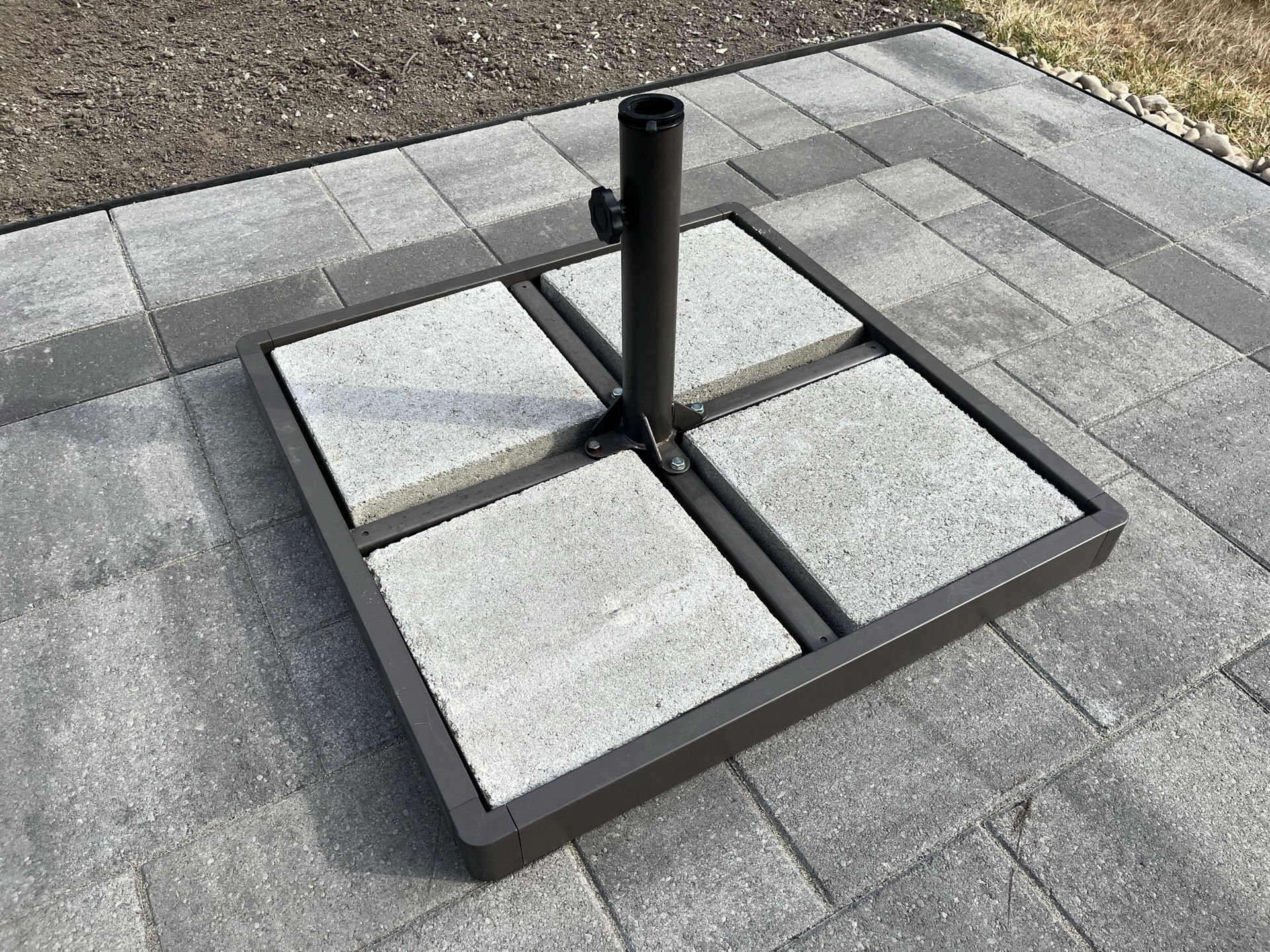 Umbrella Base Steel Outdoor
