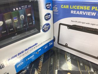 Touch screen receiver with camera