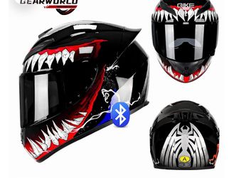 Venom motorcycle helmet