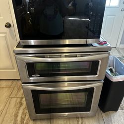 Microwave & Electric Stove 